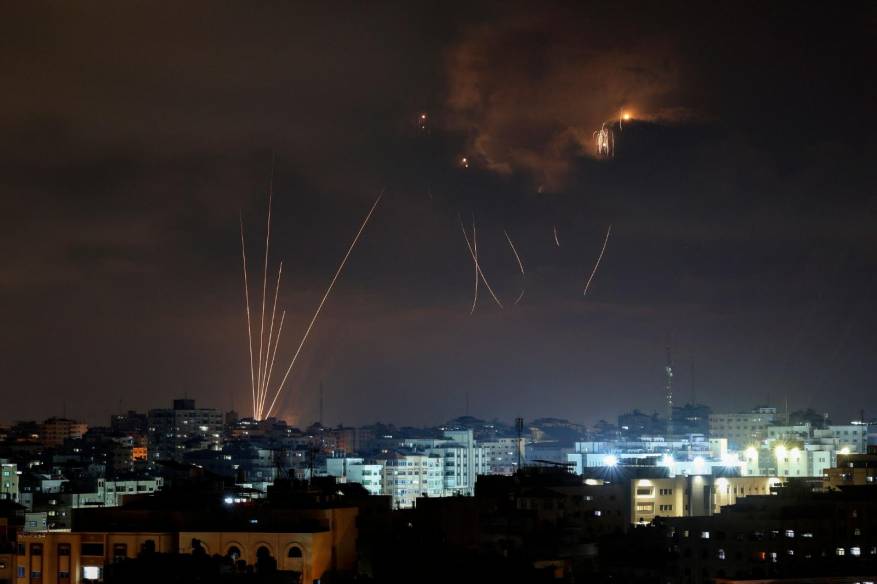 قصف غزة1