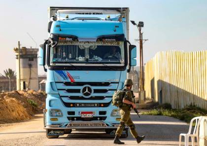 ادخال مساعدات من الأردن إلى غزة عبر جسر اللنبي