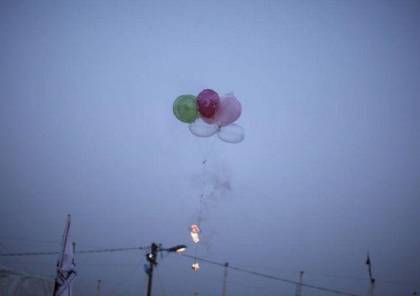 انفجار "بالونات مفخخة" في مستوطنات غلاف غزة