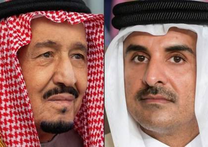 أمير قطر يهاتف ملك السعودية وولي عهده