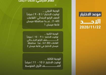 العراق: موعد وتوزيع قاعات الاختبار التشخيصي الأول للطلبة الموهوبين 2020