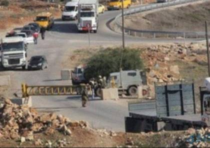 الاحتلال يغلق بوابة قرية النبي صالح جراء اندلاع مواجهات