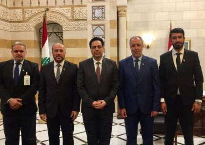 وفد من حماس يلتقي رئيس الحكومة اللبنانية