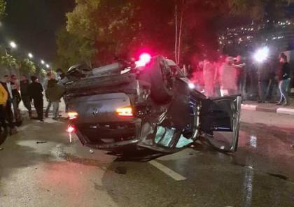 مصرع مواطن جراء حادث سير في نابلس