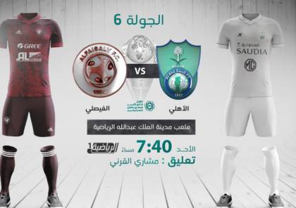 ملخص أهداف مباراة الأهلي والفيصلي في الدوري السعودي 2020