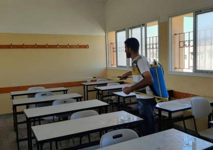 "تعليم غزة" تنهي تجهيزات مدارسها لاستقبال الطلبة من7 لـ 11