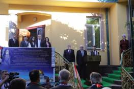 افتتاح مقر سفارة فلسطين في العاصمة الطاجيكية دوشنبيه