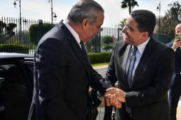 تفاصيل لقاء حسين الشيخ مع وزير الخارجية المغربي