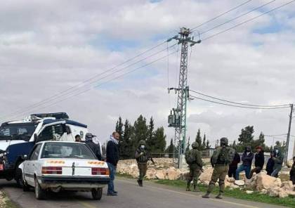 بيت لحم: إصابة مواطن اعترضت دورية لشرطة الاحتلال مركبته بشكل مفاجئ