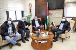 النائب العام يبحث مع وفد من نقابة الأطباء الفلسطينيين سبل التعاون المشترك