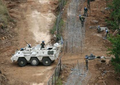 جيش الاحتلال يفكك شباكا حديدية على الحدود مع لبنان