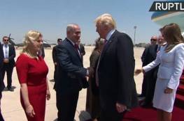 صور: الرئيس الأمريكي يصل إسرائيل
