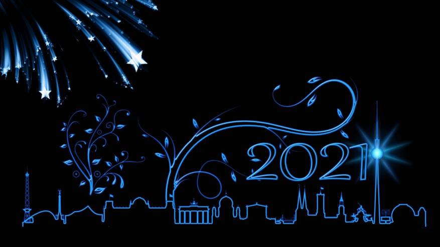 تهنئة برأس السنة الميلادية 2021 (1)