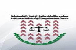 مجلس منظمات حقوق الإنسان الفلسطينية يطالب بالتدخل لحماية الأسرى في سجون الاحتلال