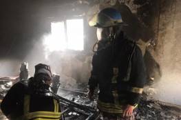 جنين: إصابة مواطنة باختناق إثر حريق منزلها