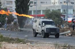  تضرر مركبة عسكرية إسرائيلية بعملية إطلاق نار قرب جنين