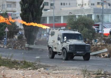  تضرر مركبة عسكرية إسرائيلية بعملية إطلاق نار قرب جنين