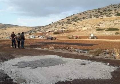 الاحتلال يطرد 3 عائلات من خربة ابزيق شمال طوباس