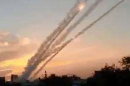 بالفيديو: اطلاق صاروخ من غزة صوب مستوطنات الغلاف
