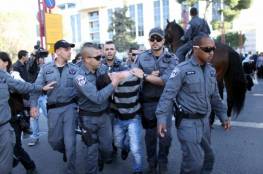  الاحتلال يعتقل فتى من شعفاط مزق العلم الإسرائيلي