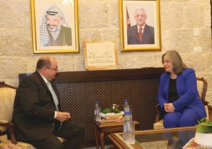فلسطين وسلوفاكيا تبحثان افاق التعاون الثنائي