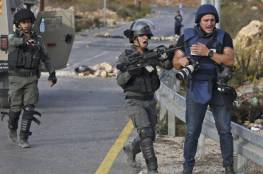 تقرير: الاحتلال ارتكب 19 انتهاكا بحق الصحافيين الفلسطينيين خلال نوفمبر