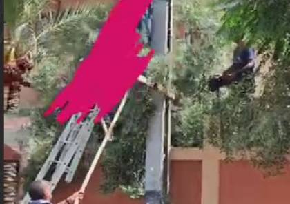 فيديو: مصرع مواطن من مخيم البريج بصعقة كهربائية خلال عمله