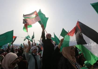 آلاف الأردنيين يحتفون بنصر المقاومة وصمود الشعب الفلسطيني