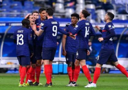 فرنسا تفوز بسهولة على كازاخستان بتصفيات أوروبا المؤهلة لكأس العالم