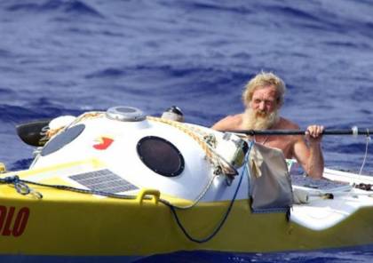 رجل في السبعين يجتاز المحيط الأطلسي للمرة الثالثة!