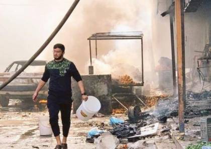 "تكافل" تعلن عن إغاثة عاجلة لمتضرري كارثة حريق النصيرات وسط قطاع غزة