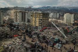 ارتفاع حصيلة الضحايا الفلسطينيين جراء الزلزال المدمر في تركيا وسوريا 