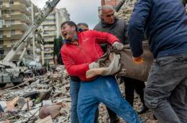 ارتفاع حصيلة الضحايا الفلسطينيين جراء الزلزال في تركيا وسوريا 