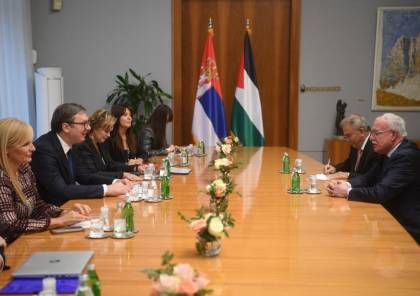 تفاصيل اجتماع الرئيس الصريبي مع رياض المالكي: لن تخذل فلسطين أبداً
