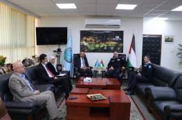 اللواء يوسف الحلو يجتمع بوكيل وزارة السياحة والآثار في رام الله 