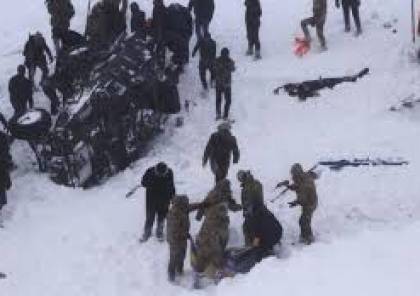 تركيا: مقتل 23 شخصا بينهم رجال إنقاذ بانهيار ثلجي