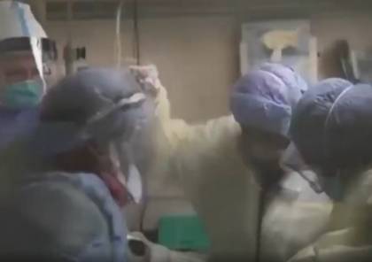 فيديو.. مشاهد قاسية لمصابين بفيروس كورونا في قطاع غزة يرقدون في العناية المكثفة