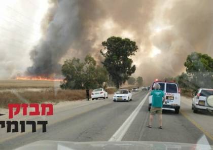 بالفيديو والصور: عدة حرائق في إسرائيل بفعل الأجواء الحارة