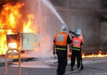الدفاع المدني يخمد 6 حرائق بمحافظة جنين