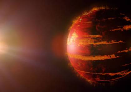 اكتشاف كوكب خارج المجموعة الشمسية شديد الحرارة وبأضعاف حجم كوكب المشتري