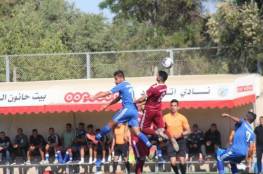 4 مباريات في دوري غزة اليوم