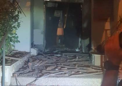 انفجار ضخم عند مدخل مكتب وزارة الصحة الاسرائيلية في الناصرة (فيديو)