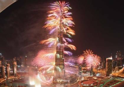 احتفالات ليلة رأس السنة الميلادية الجديدة 2021 في برج خليفة بدبي (شاهد)