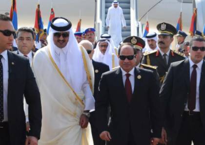 أمير قطر يستقبل غداً السيسي في أول زيارة من نوعها منذ توليه الرئاسة