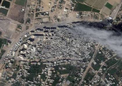 الأمم المتحدة: صور الأقمار الصناعية تظهر تدمير 30% من قطاع غزة