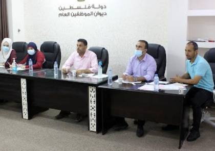 ديوان الموظفين بغزة يبدأ عقد مقابلات الوظائف الإشرافية