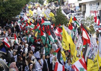 بيروت: مسيرة حاشدة وفاء لنهج الرئيس الشهيد ياسر عرفات 