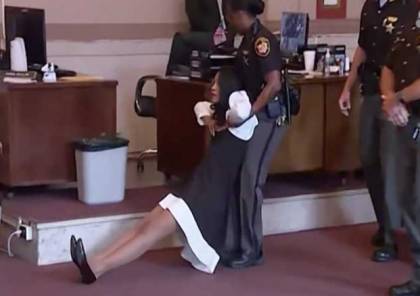 فيديو.. فوضى وعنف أثناء اعتقال قاضية أمريكية في قاعة المحكمة