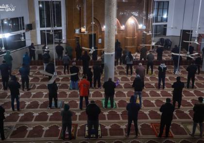 صور : إعادة فتح مساجد غزة بعد إغلاقها 35 يومًا