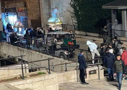 الاحتلال يغلق باب العامود في القدس المحتلة